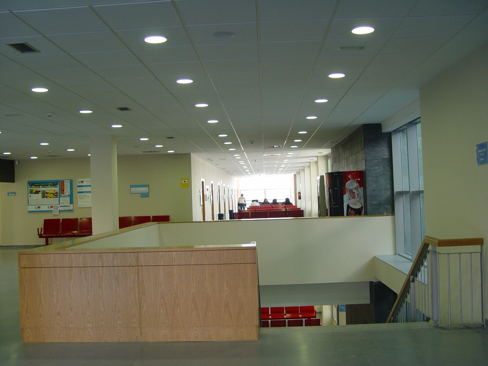 Interior de un centro de salud de la Comunidad de Madrid